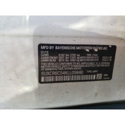 2019 BMW X5 5UXCR6C54KLL05840 69968333