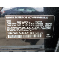 2012 BMW X5
