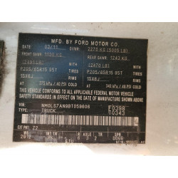 2011 FORD TRANSIT