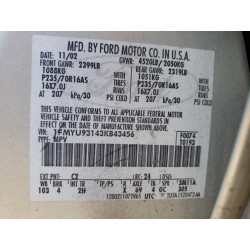 2003 FORD ESCAPE