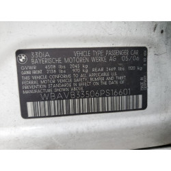 2006 BMW 3 SERIES