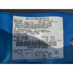 2007 FORD FOCUS