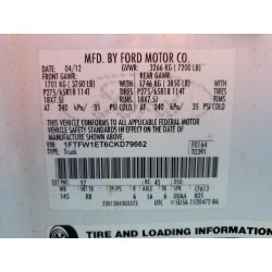 2012 FORD F-150