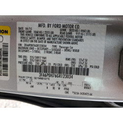 2016 FORD FUSION