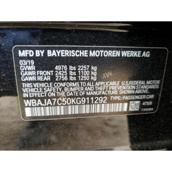 2019 BMW 5 SERIES