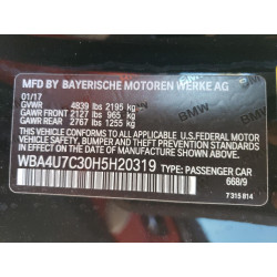 2017 BMW 4 SERIES