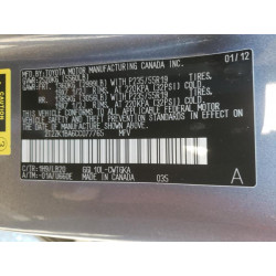 2012 LEXUS RX350
