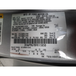 2015 FORD FUSION