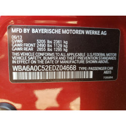 2014 BMW 6 SERIES