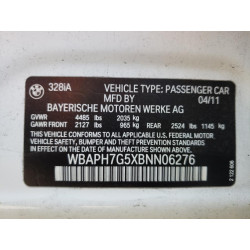 2011 BMW 3 SERIES