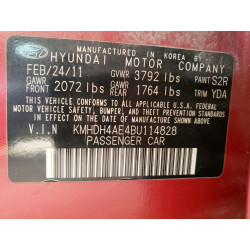 2011 HYUNDAI ELANTRA