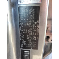 2011 KIA FORTE