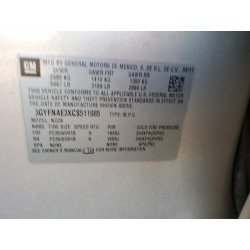 2012 CADILLAC SRX