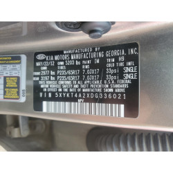 2013 KIA SORENTO