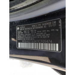 2001 BMW 5 SERIES