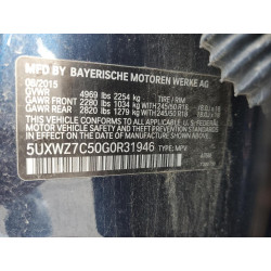 2016 BMW X3