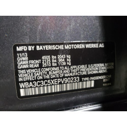 2014 BMW 3 SERIES