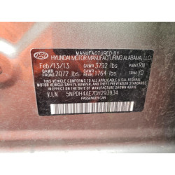 2013 HYUNDAI ELANTRA