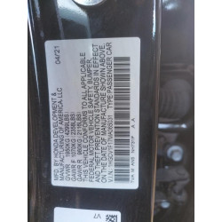 2021 HONDA ACCORD