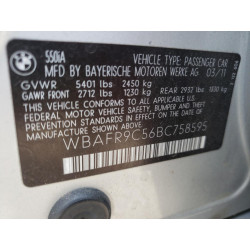 2011 BMW 5 SERIES