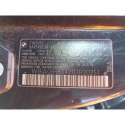 2001 BMW 7 SERIES