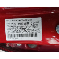 2021 HONDA ACCORD