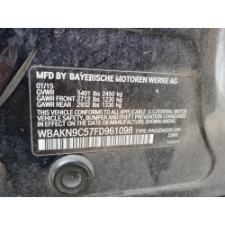 2015 BMW 5 SERIES