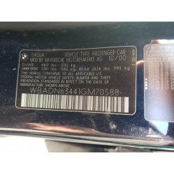 2001 BMW 5 SERIES