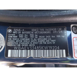 2005 BMW 3 SERIES