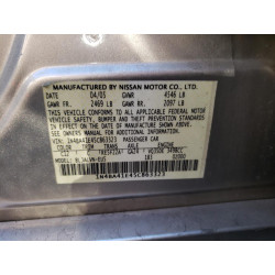 2005 NISSAN MAXIMA