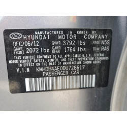 2013 HYUNDAI ELANTRA