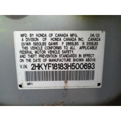 2003 HONDA PILOT
