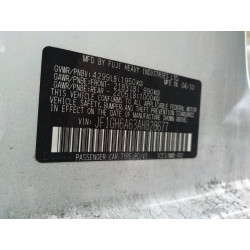 2010 SUBARU IMPREZA