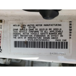 2005 PONTIAC VIBE