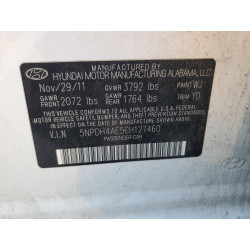 2012 HYUNDAI ELANTRA