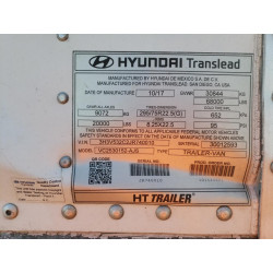 2018 HYUNDAI DRY VAN