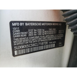 2012 BMW X3