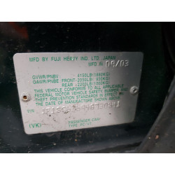 2004 SUBARU FORESTER