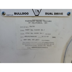 2005 FLEETWOOD GEARBOX