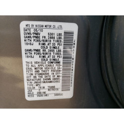 2010 INFINITI FX35