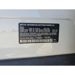 2020 BMW X5 5UXCR4C00LLT19664 47859015