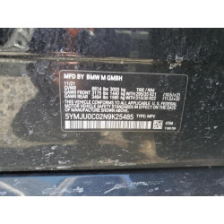 2022 BMW X5 5YMJU0C02N9K25485 42425055