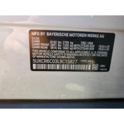 2020 BMW X5 5UXCR6C03L9C15827 47683145