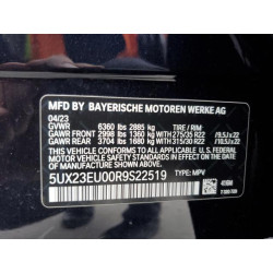 2024 BMW X5 5UX23EU00R9S22519 44451735