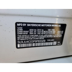 2023 BMW X5 5UXJU4C03P9P83329 46466415