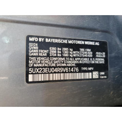 2024 BMW X5 5UX23EU04R9V61476 50096195
