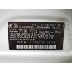 2009 BMW 3 SERIES