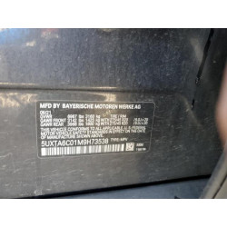 2021 BMW X5 5UXTA6C01M9H73538 50148605