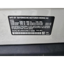 2025 BMW X5 5UX23EU00S9W31898 51177025