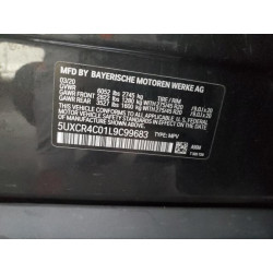 2020 BMW X5 5UXCR4C01L9C99683 83236224